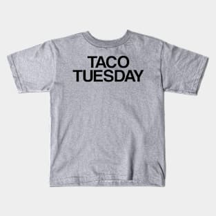 Taco Tuesday Kids T-Shirt